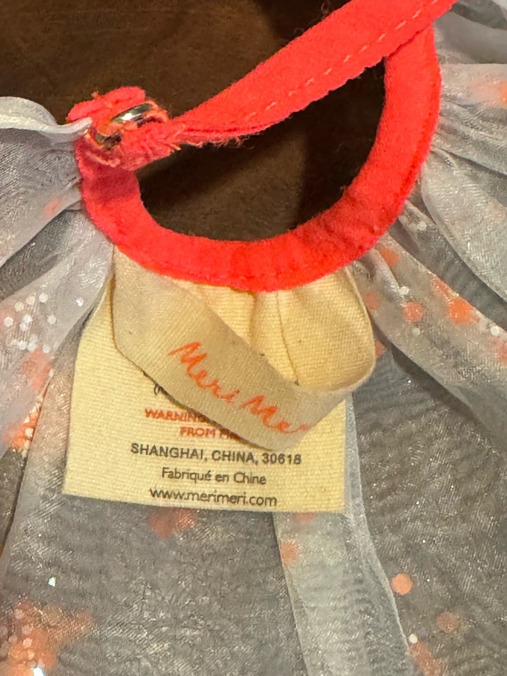Meri Meri Shaker Ruffle Sequin Collar - Picture 4 of 7